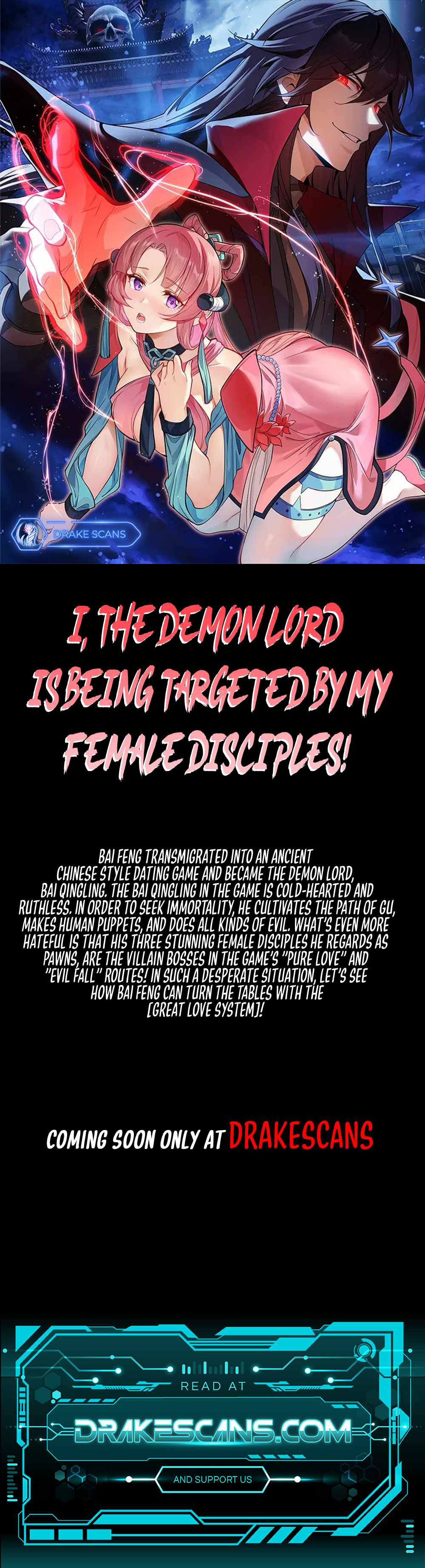 I, The Demon Lord am being targeted by my female Disciples! Chapter 0 1